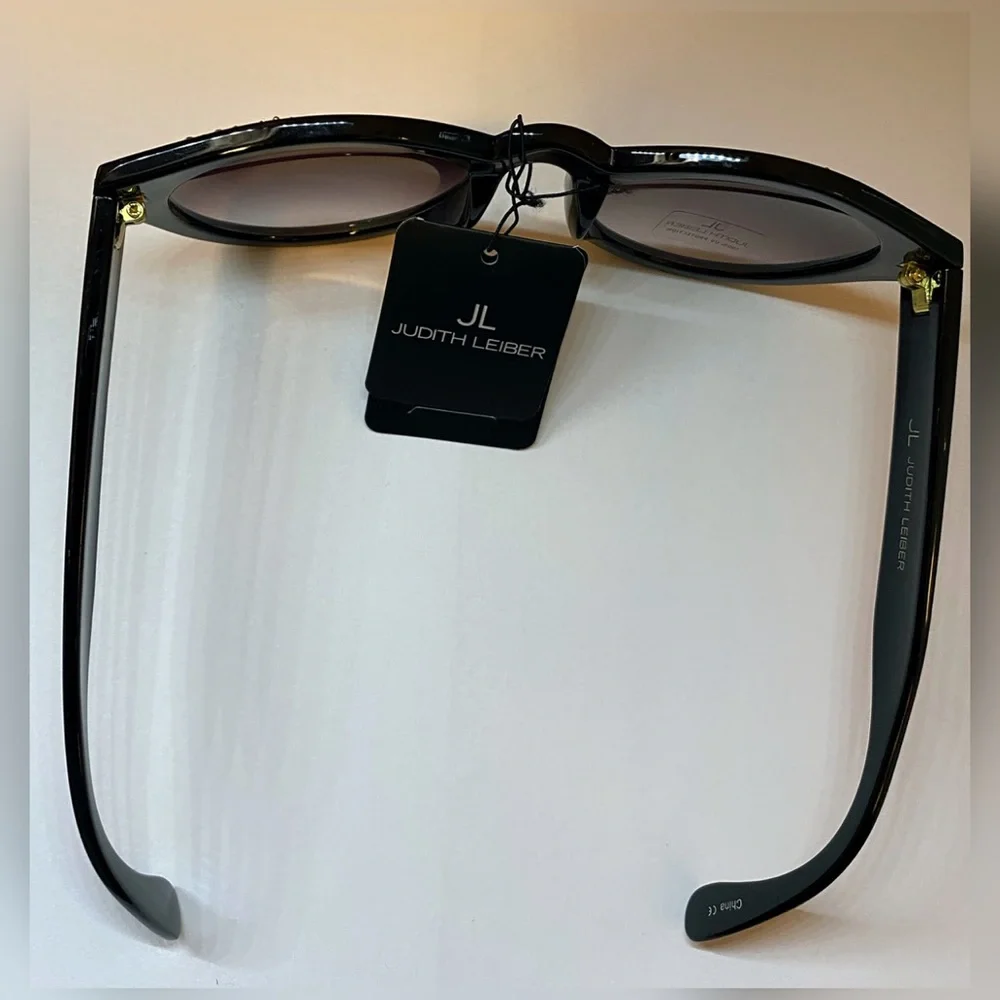 JL Judith Leiber Crystal Embellished Sunglasses